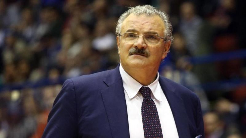 meo sacchetti, coach nazioale italiana di basket