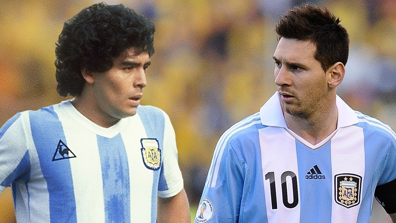 messi maradona