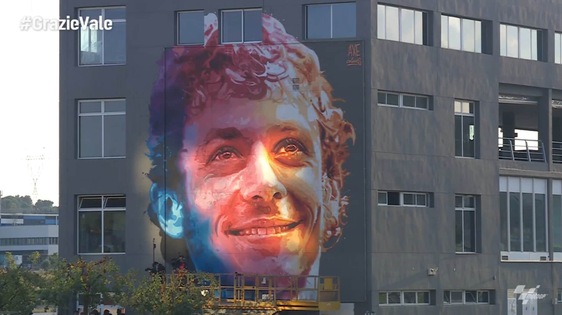 murales valentino rossi