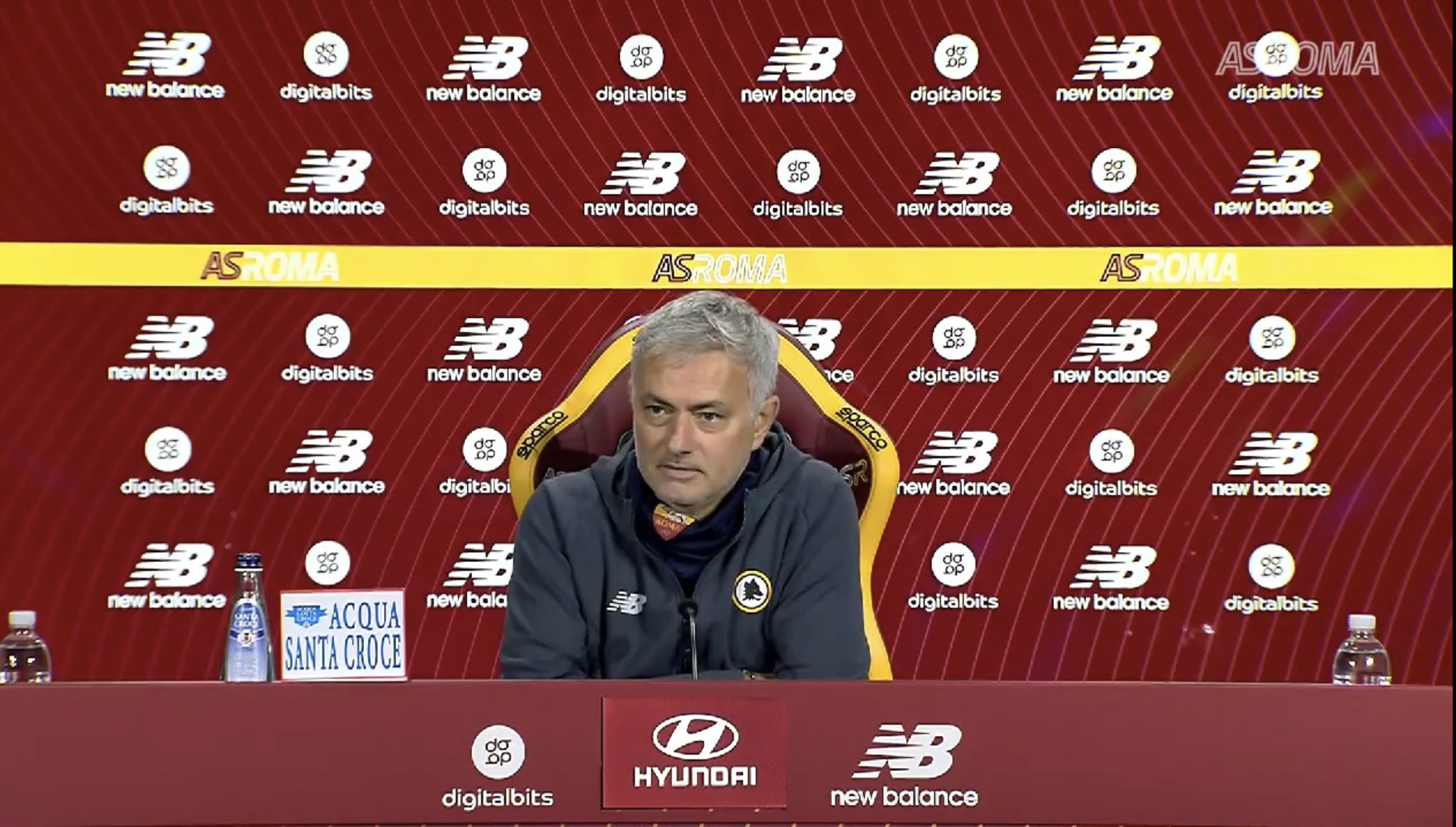 mourinho, conferenza stampa roma-spezia