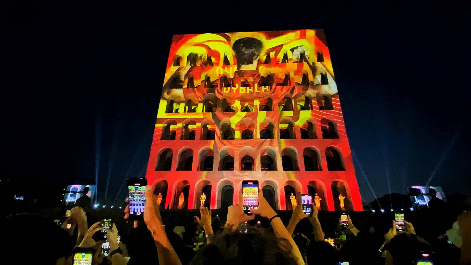 Presentazione Dybala al Colosseo Quadrato