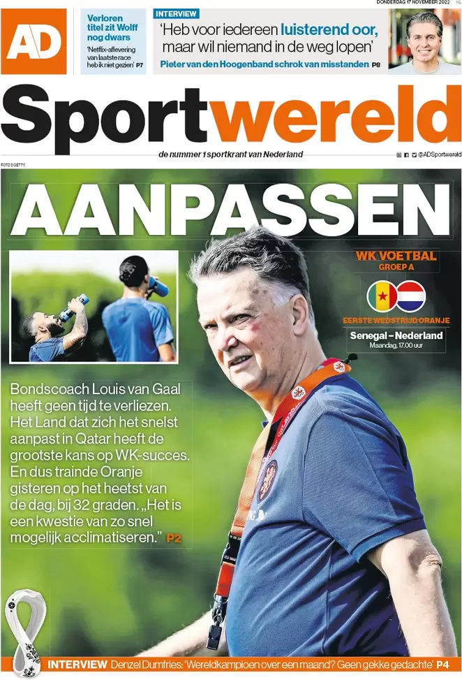 Prime pagine - ad-sportwereld