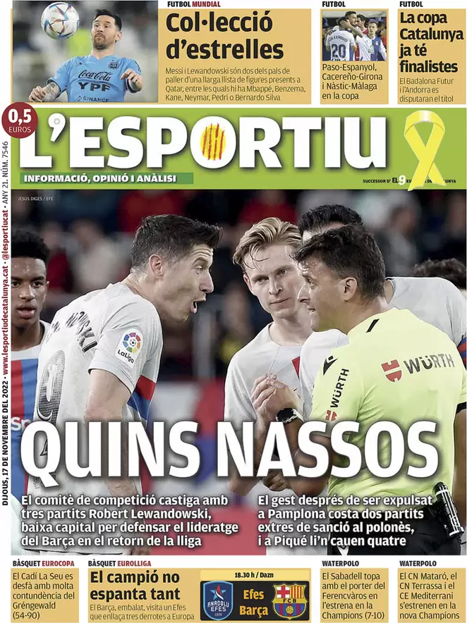 Prime pagine - l-esportiu