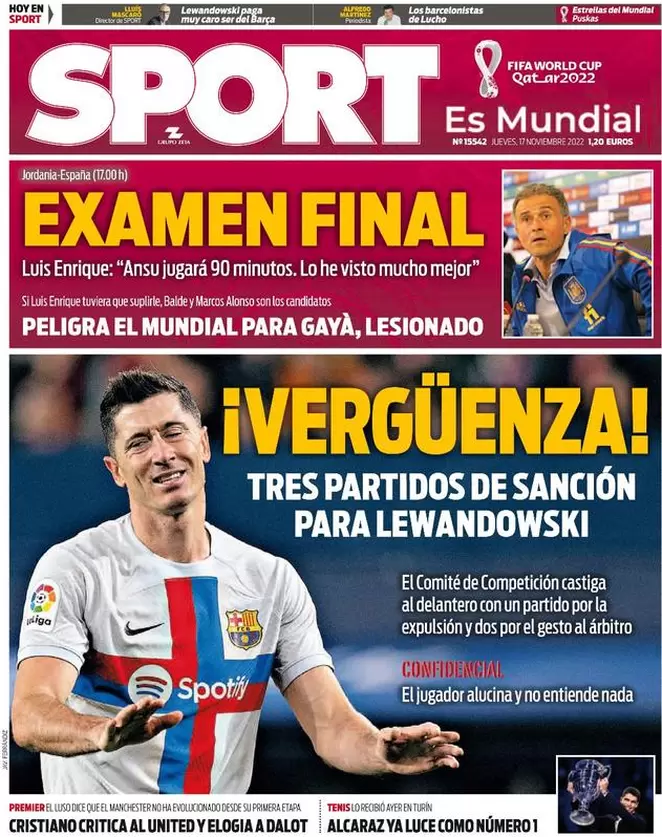 Prime pagine - sport-es