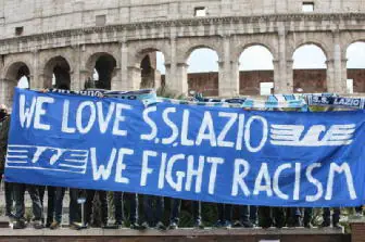 La SS Lazio contro i cori razzisti