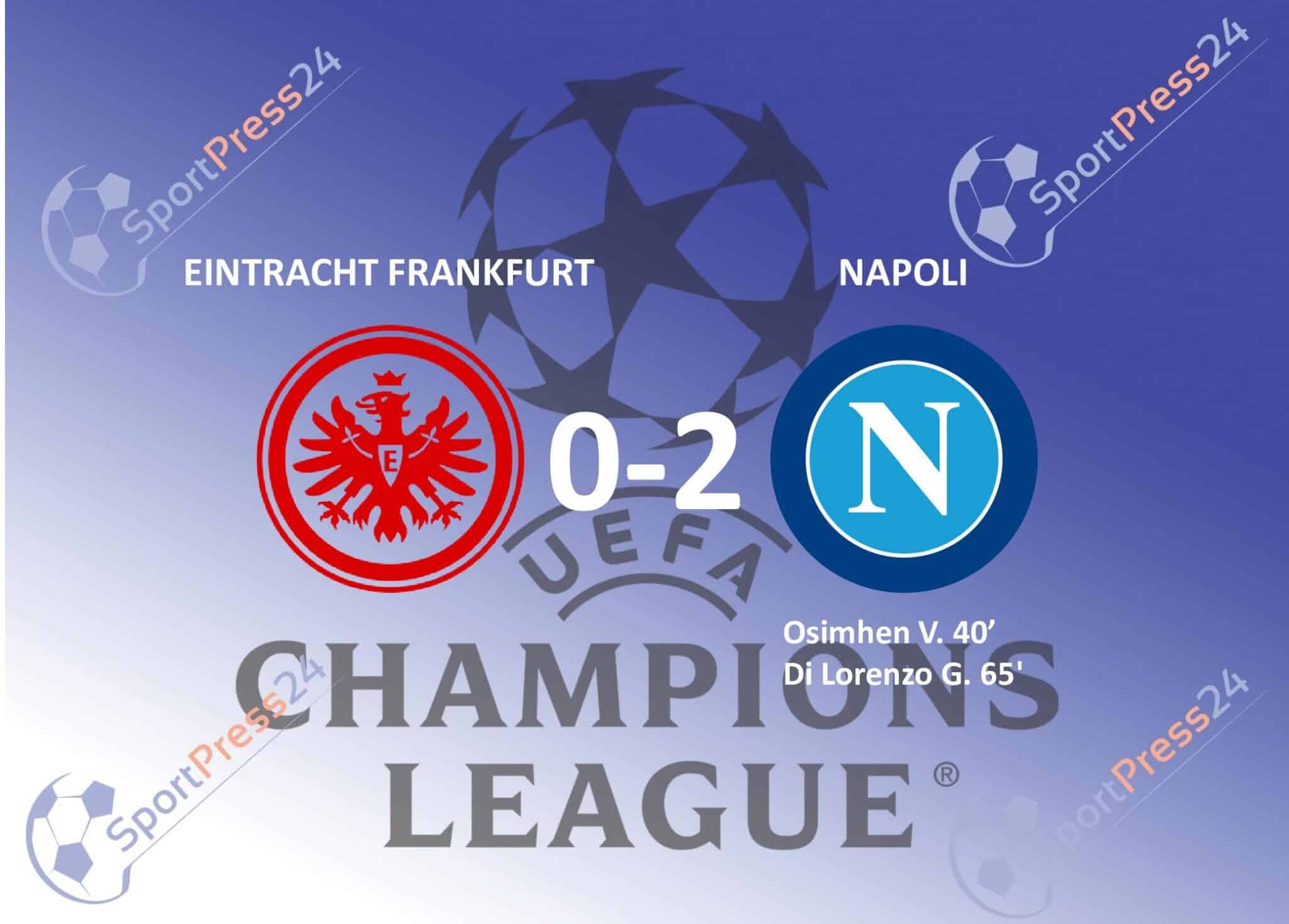 Champions League. Frankfurt-Napoli (Immagine a cura di Valerio Giuseppe Bellinghieri)