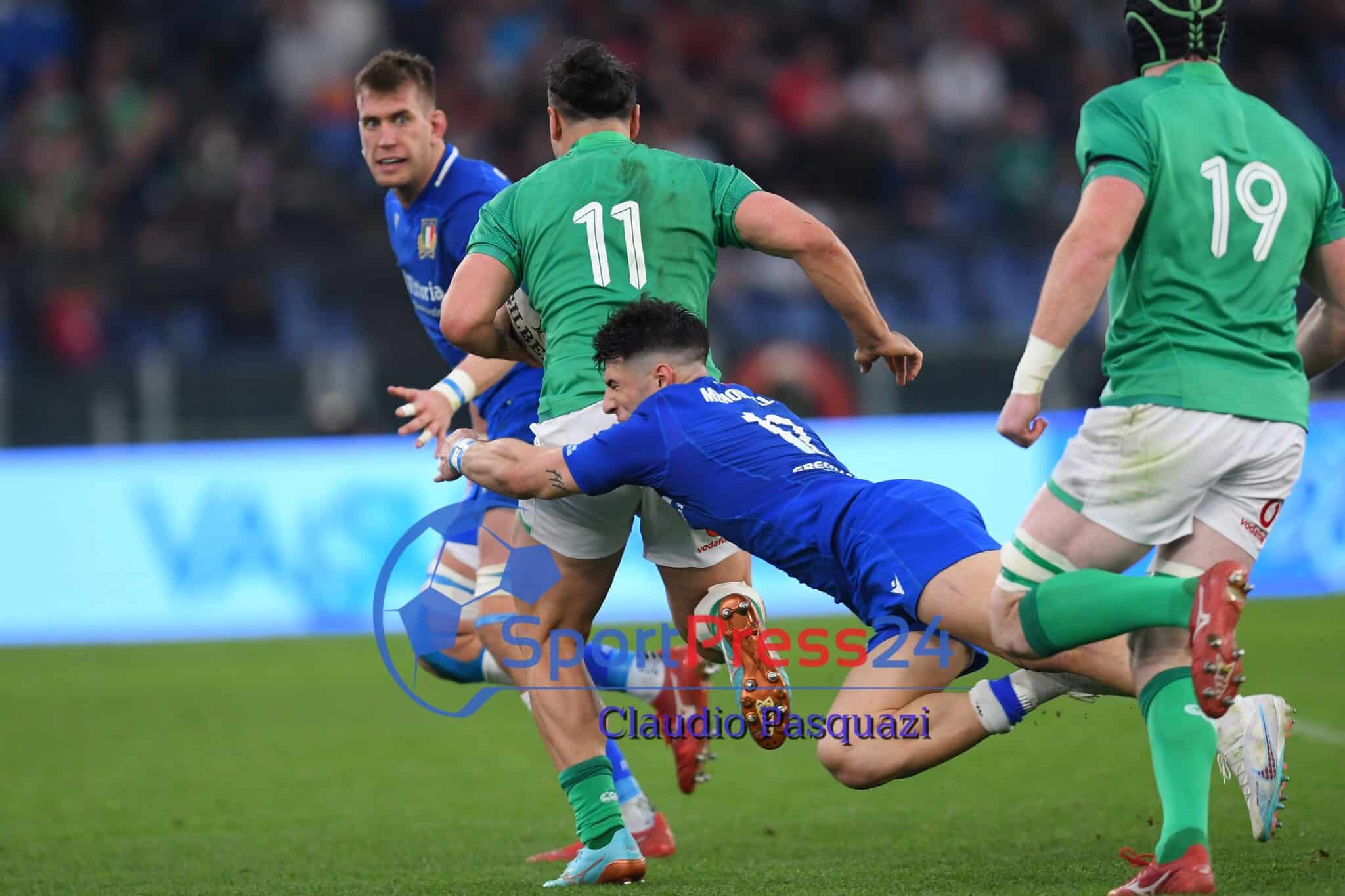 Rugby Sei Nazioni Italia-Irlanda