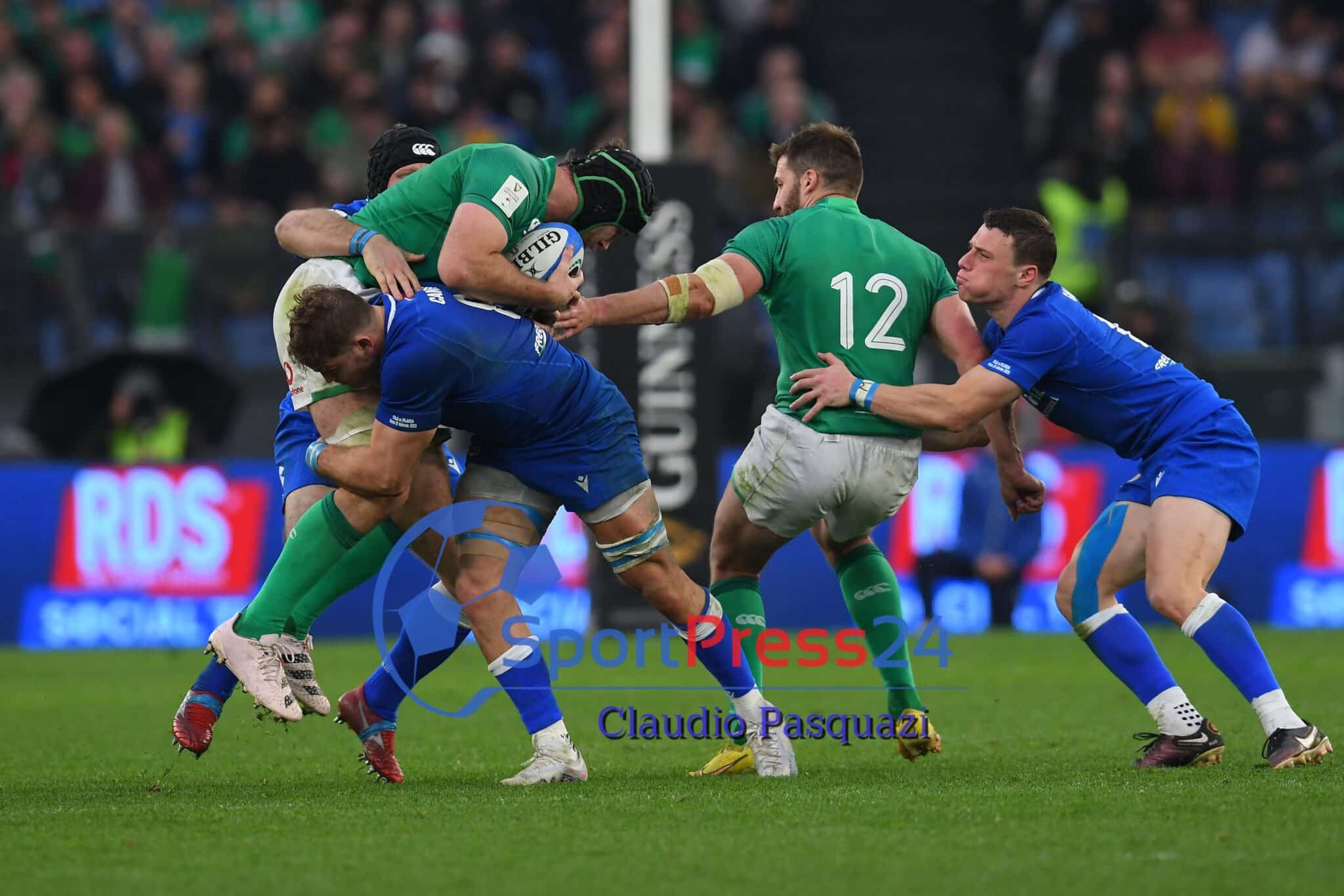 Rugby Sei Nazioni Italia-Irlanda