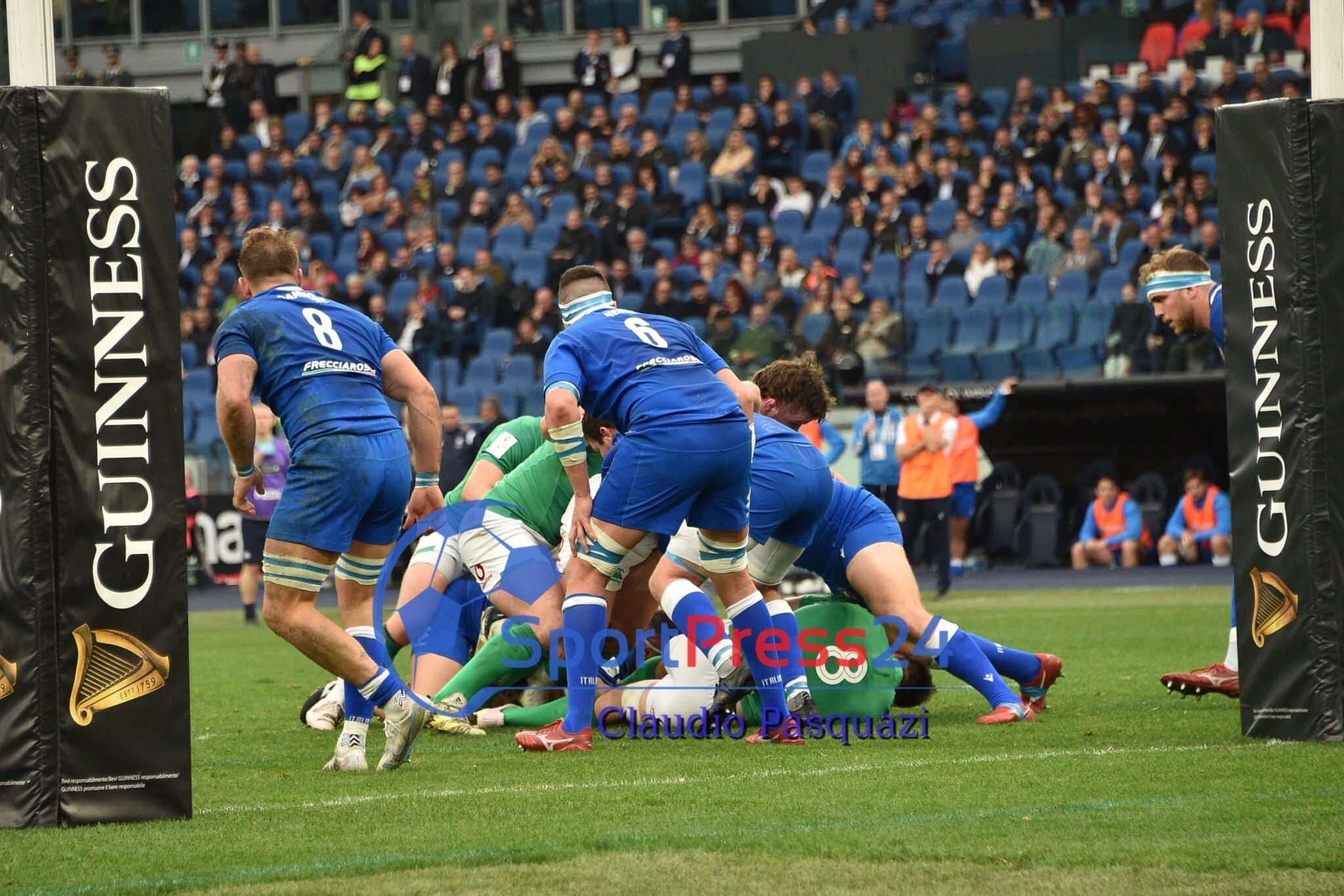 Rugby Sei Nazioni Italia-Irlanda