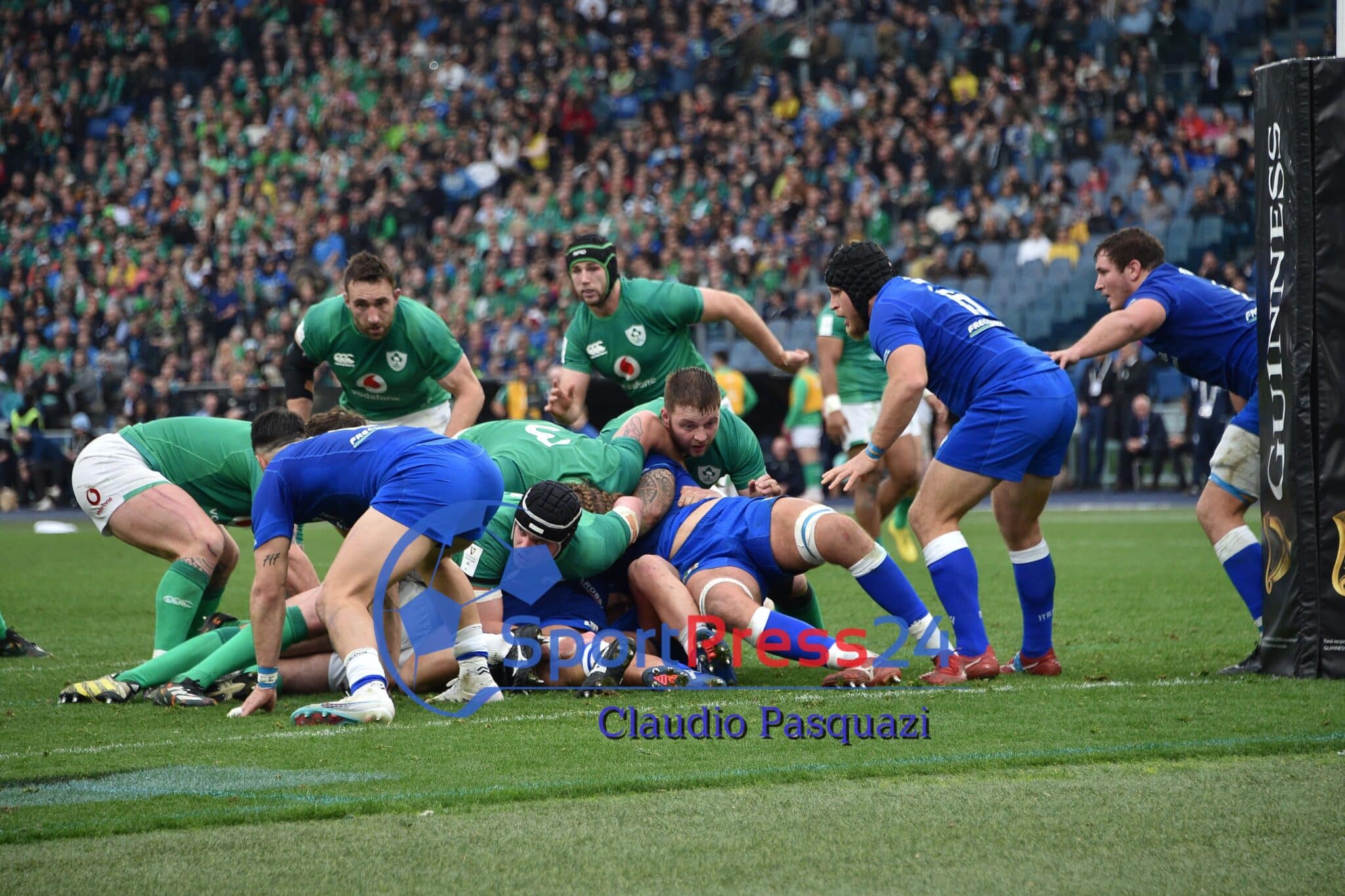 Rugby Sei Nazioni Italia-Irlanda