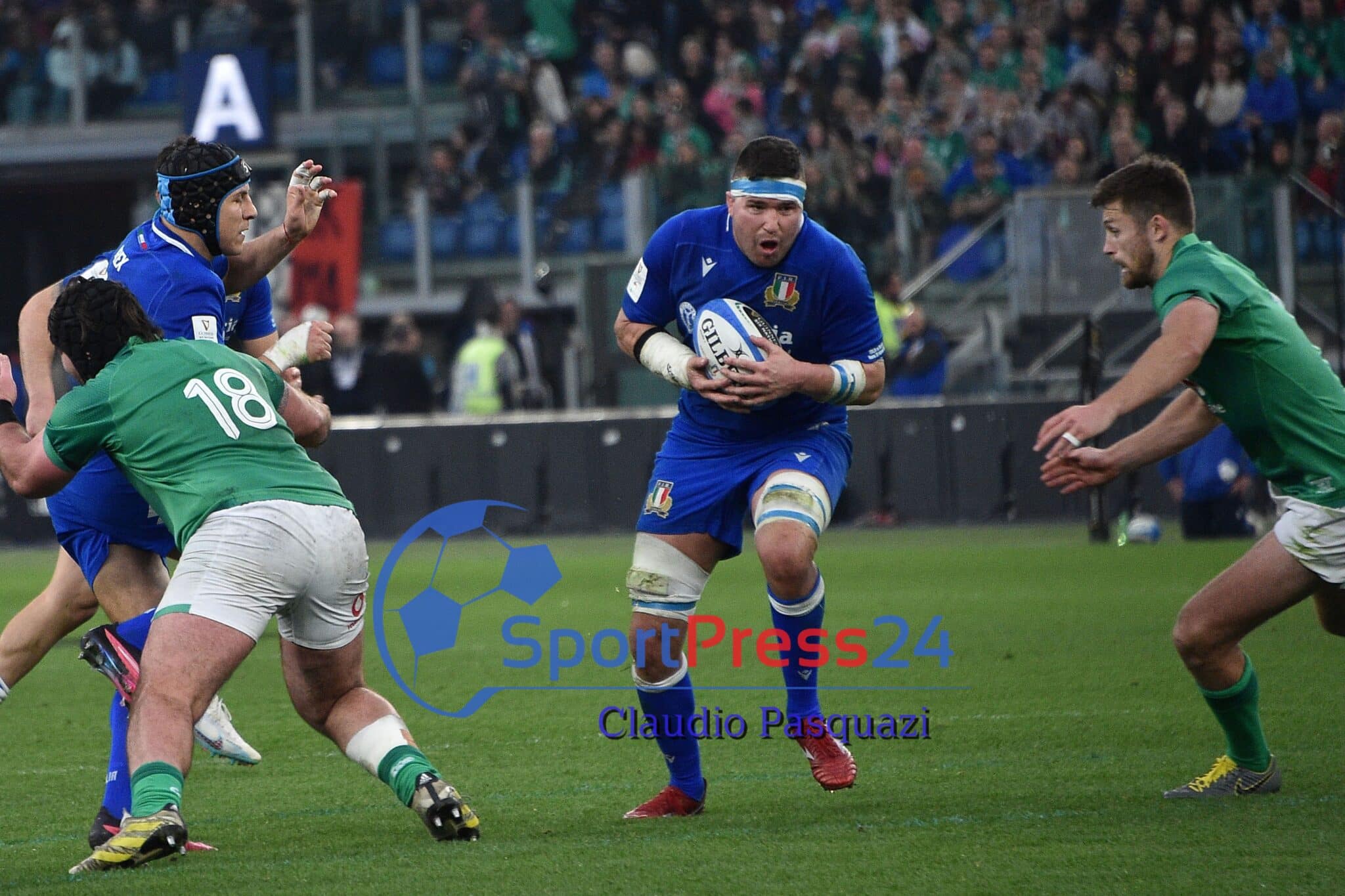 Rugby Sei Nazioni Italia-Irlanda