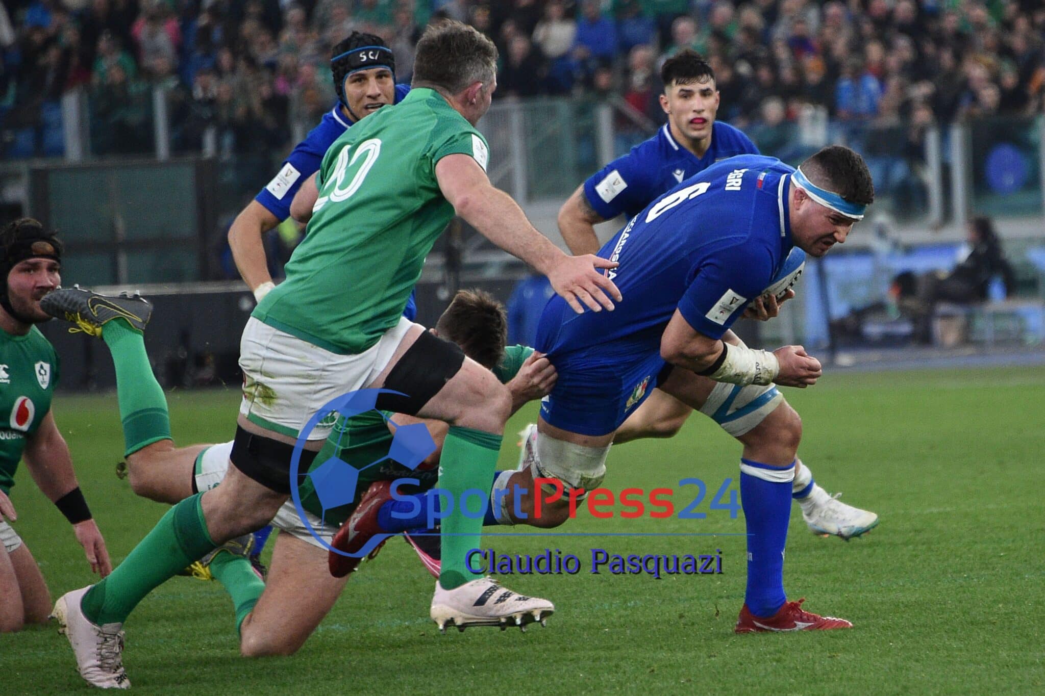 Rugby Sei Nazioni Italia-Irlanda