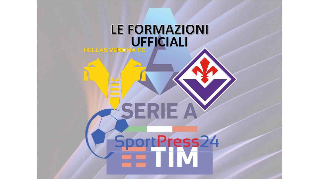 Formazioni ufficiali di Hellas Verona-Fiorentina (immagine a cura di Orazio Bellinghieri)