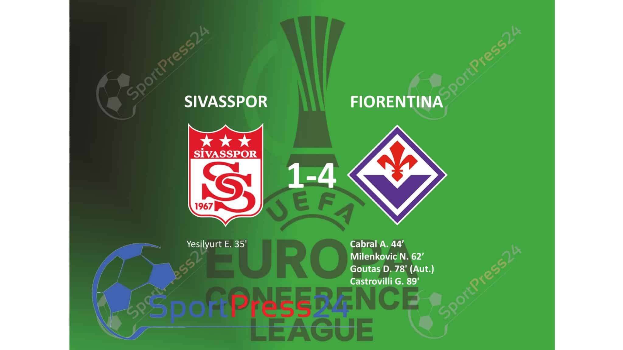 Conference League: SIVASSPOR-FIORENTINA (immagine a cura di Valerio Giuseppe Bellinghieri)