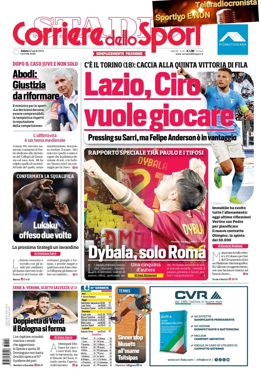 Corriere dello Sport Roma