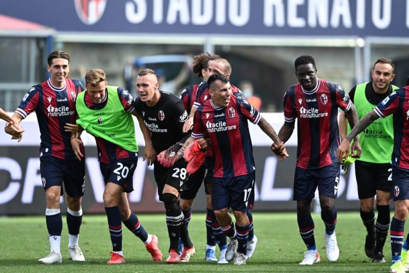 Serie A Bologna- Milan (foto da Twitter)