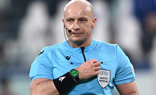 Marciniak Arbitro Manchester City-Inter Champions League