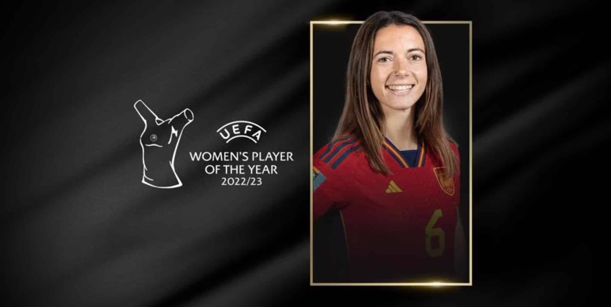 Aitana Bonmatí ha vinto il premio UEFA di Calciatrice dell'Anno