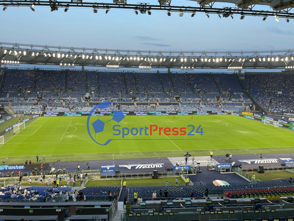 formazioni ufficiali Lazio Genoa Stadio olimpico Serie A