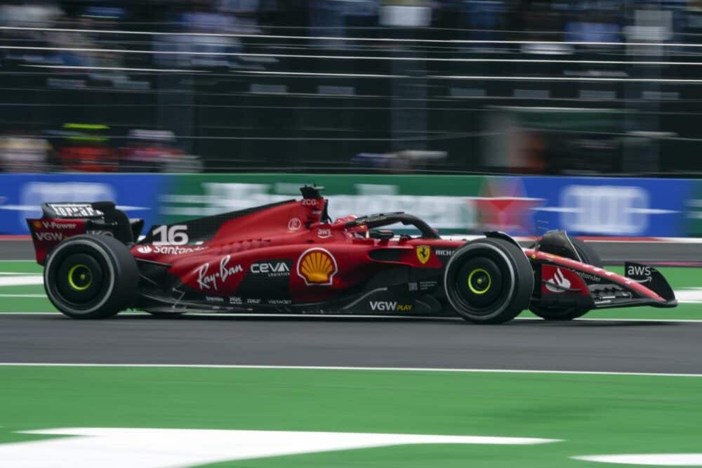 Leclerc F1 Messico Ferrari