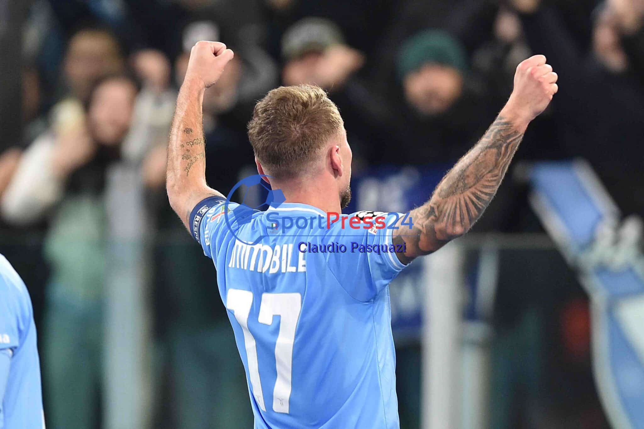 lazio Ciro Immobile Champions League ussi