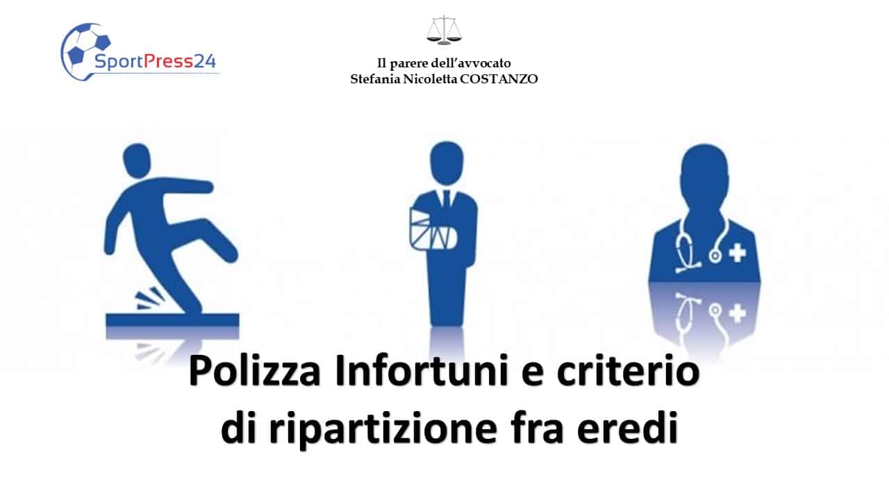 Polizza Infortuni e criterio di ripartizione fra eredi (immagine a cura della Redazione)