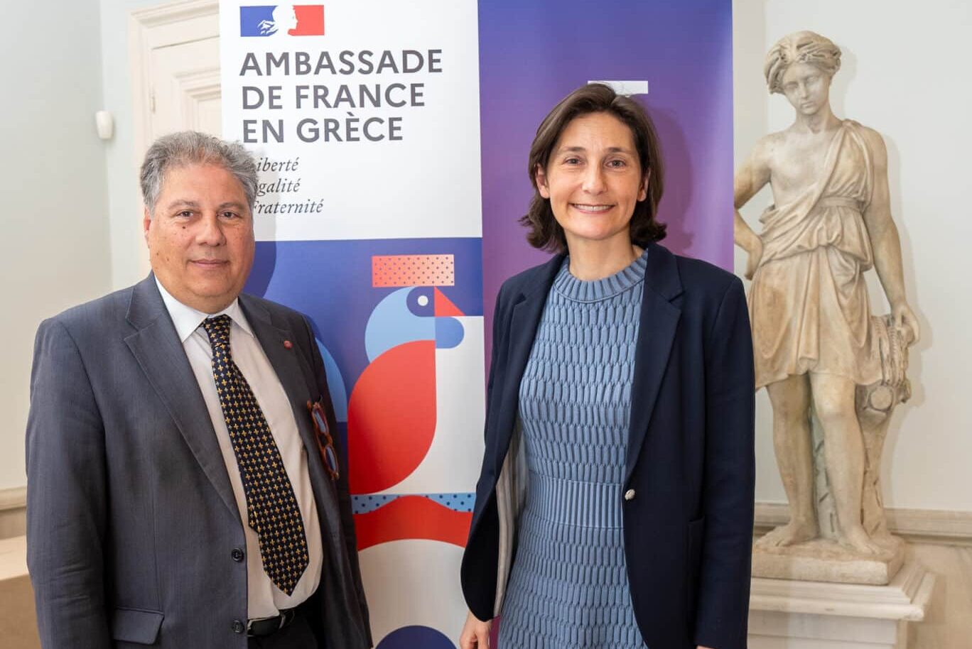 Intervista di Amelie Udea-Castera all'ambasciata francese: "Siamo in costante stato di allerta"