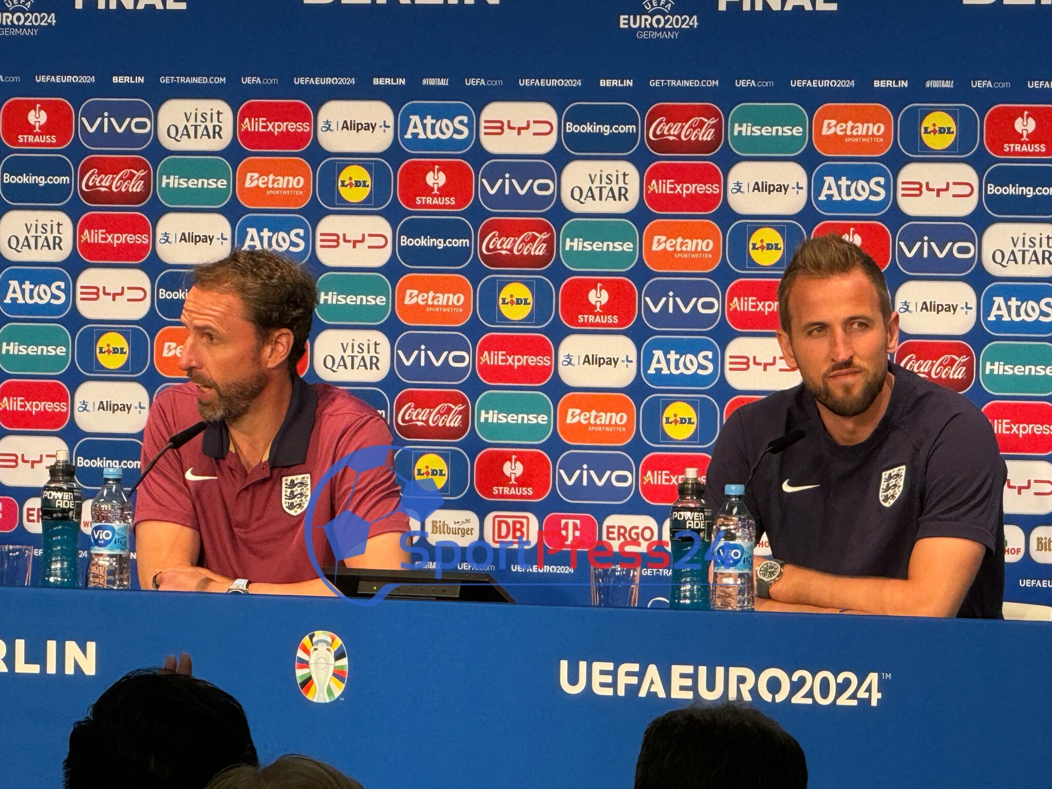 Gareth Southgate inghilterra harry kane euro 2024