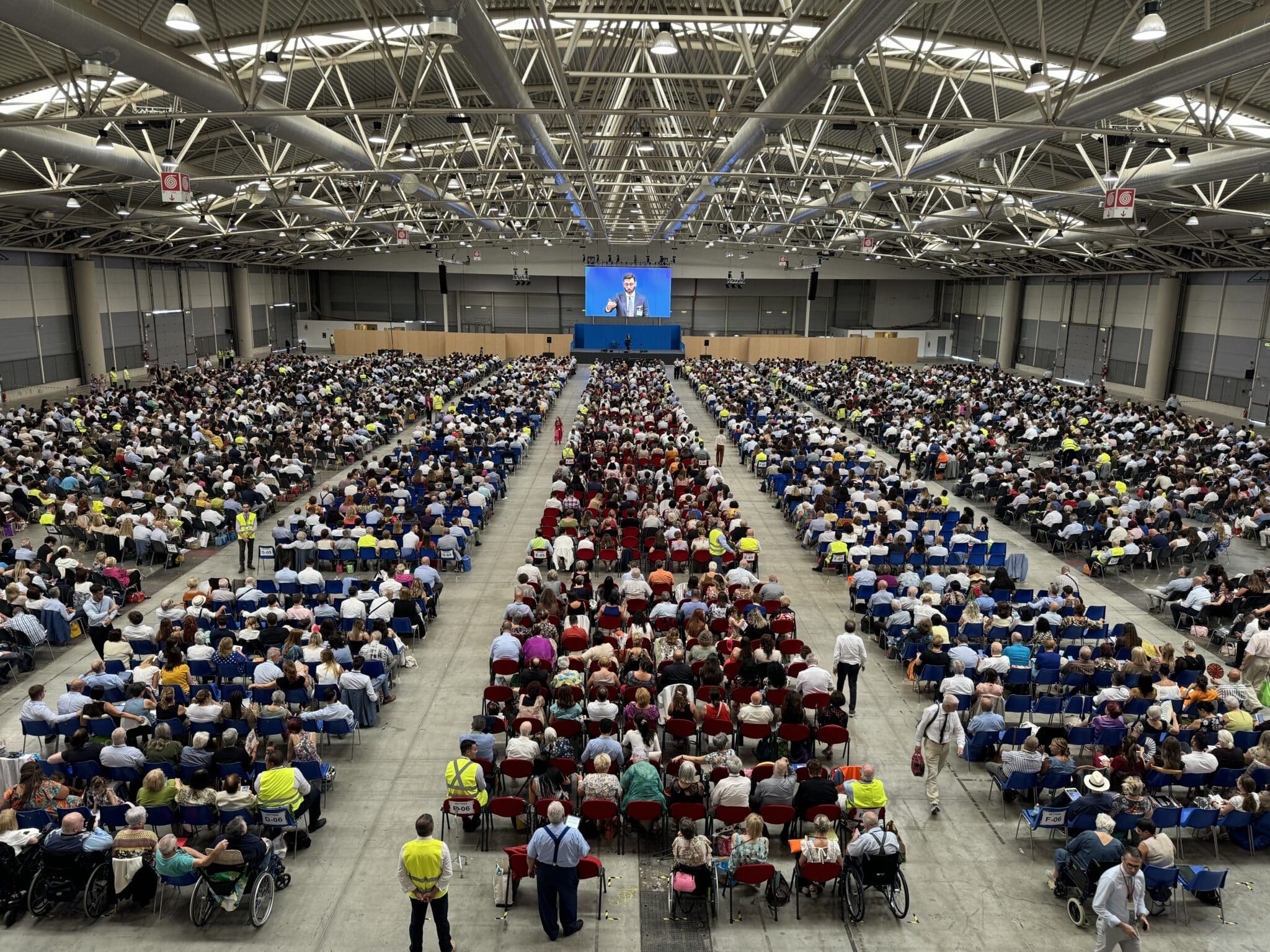 Testimoni di Geova fiera di roma congresso 2024