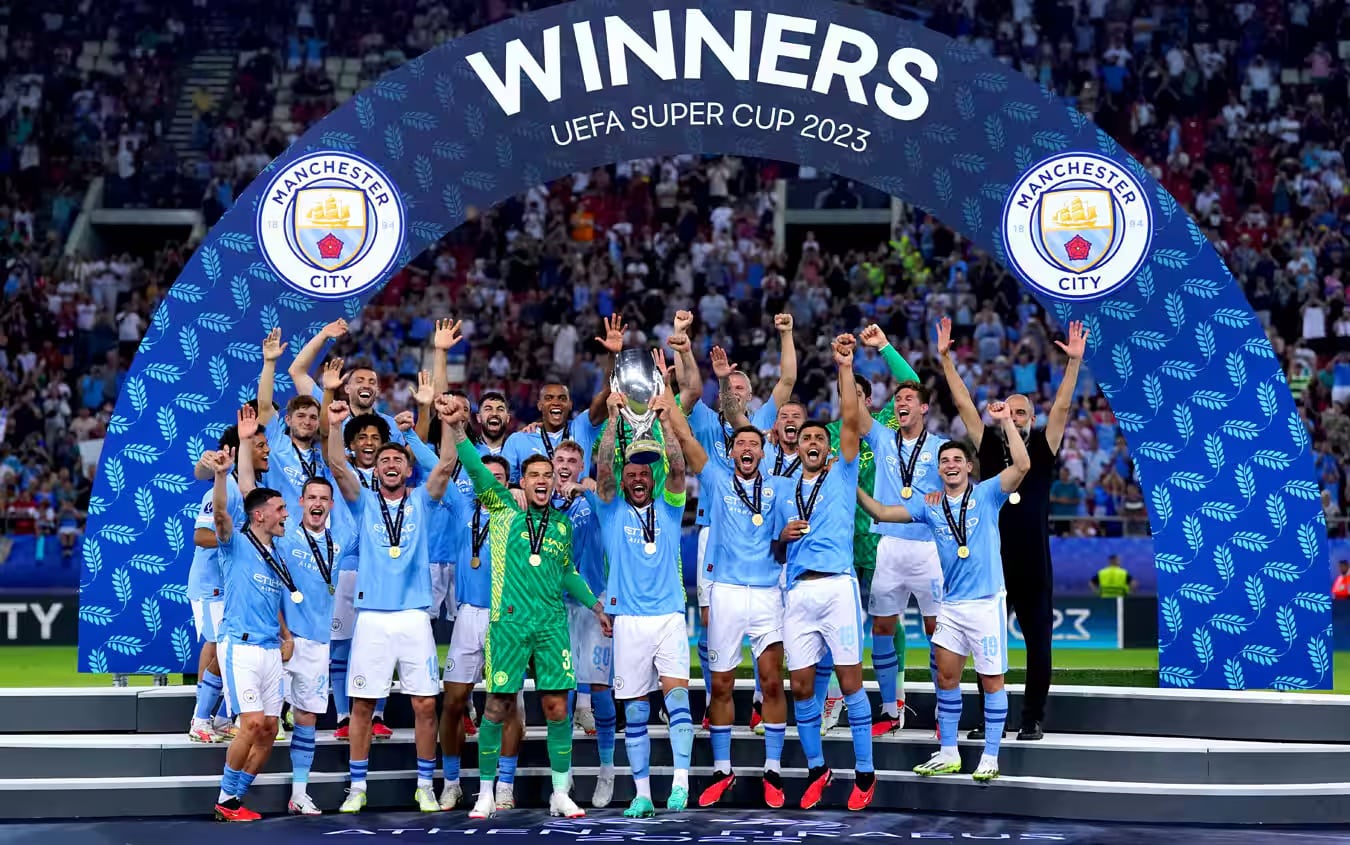 Manchester city siviglia supercoppa europea uefa