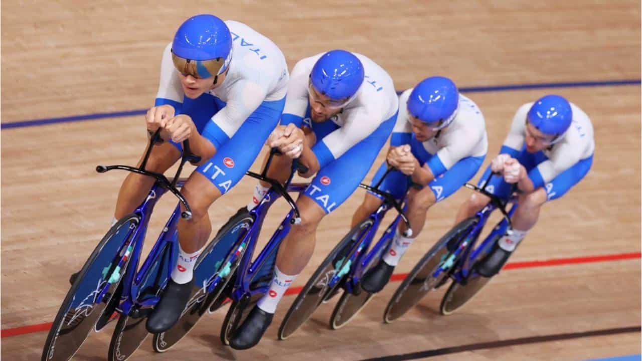 olimpiadi ciclismo su pista italia