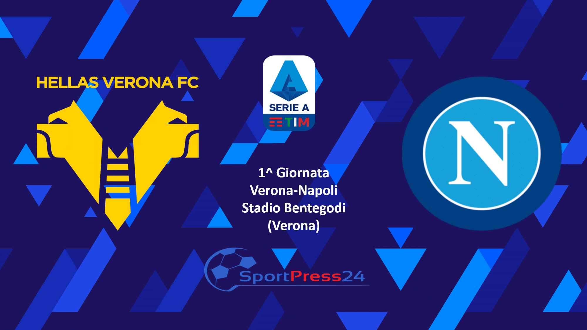 Verona-Napoli, Le scelte all'esordio per Zanetti e Conte - Le Ufficiali