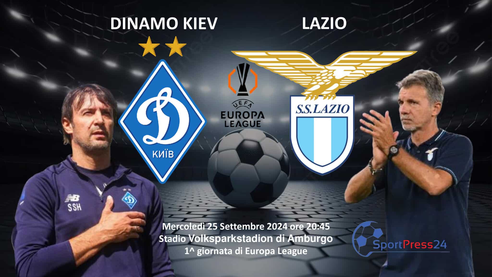 Europa League - Dinamo Kiev - Lazio (Immagine a cura di Valerio Giuseppe Bellinghieri)