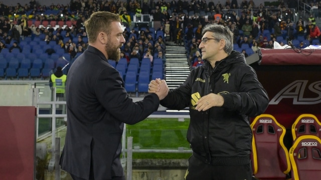 Daniele De Rossi e Ivan Juric. (La Presse)