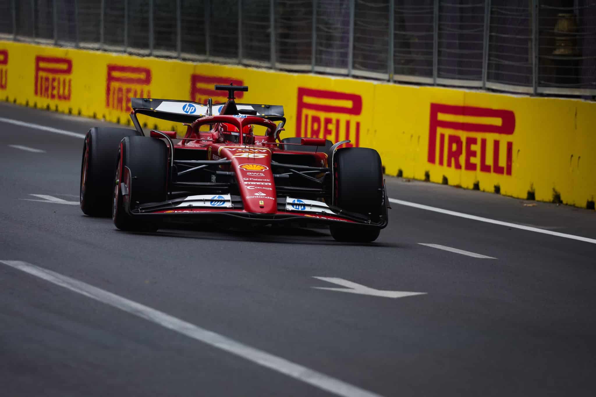 F1, Leclerc Baku