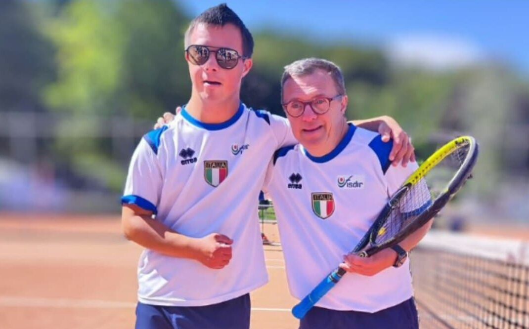 Paralimpiadi Parigi giochi Gabriele Vietti Emaneuele Bezzi tennis