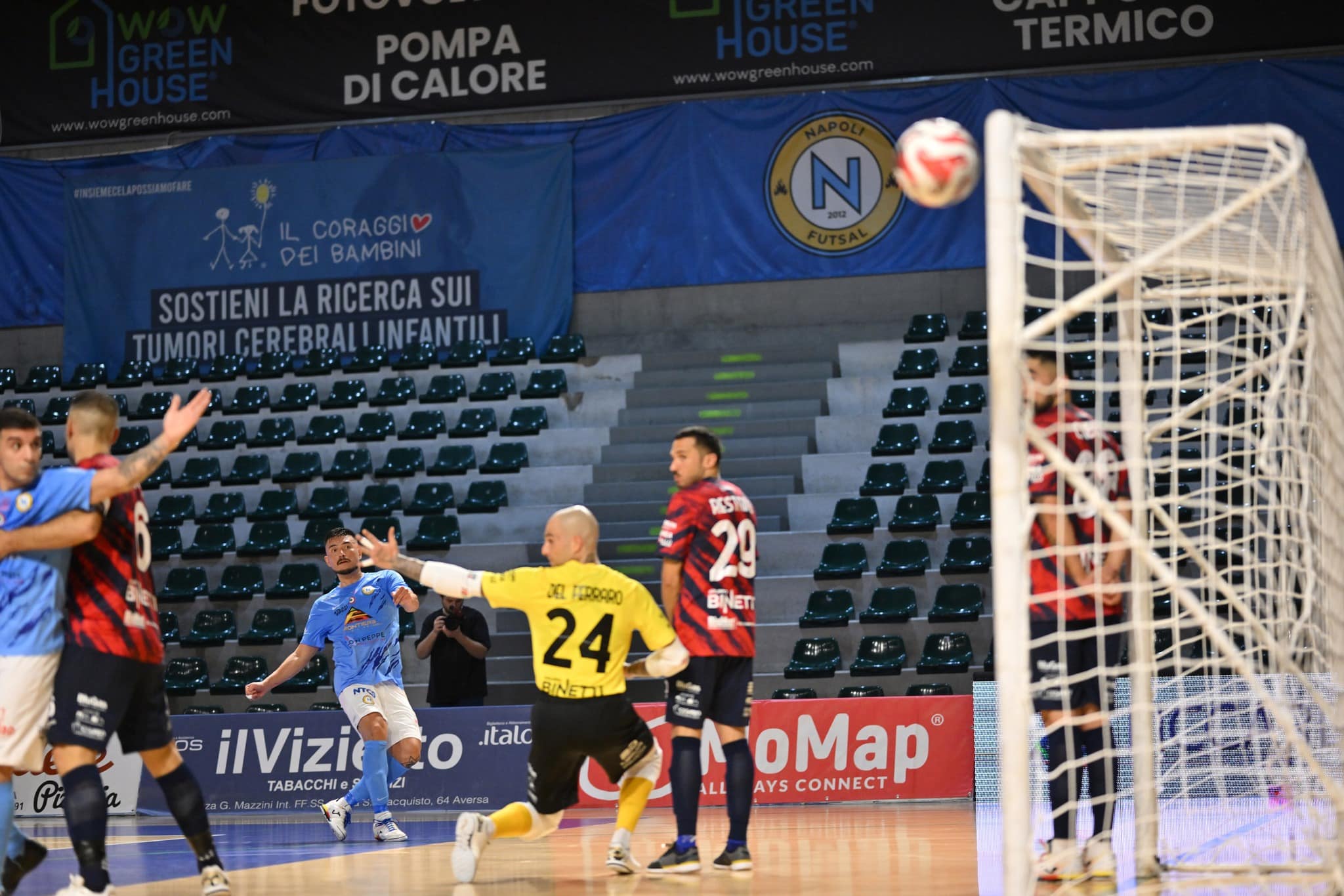 @foto pagina FB Napoli Futsal