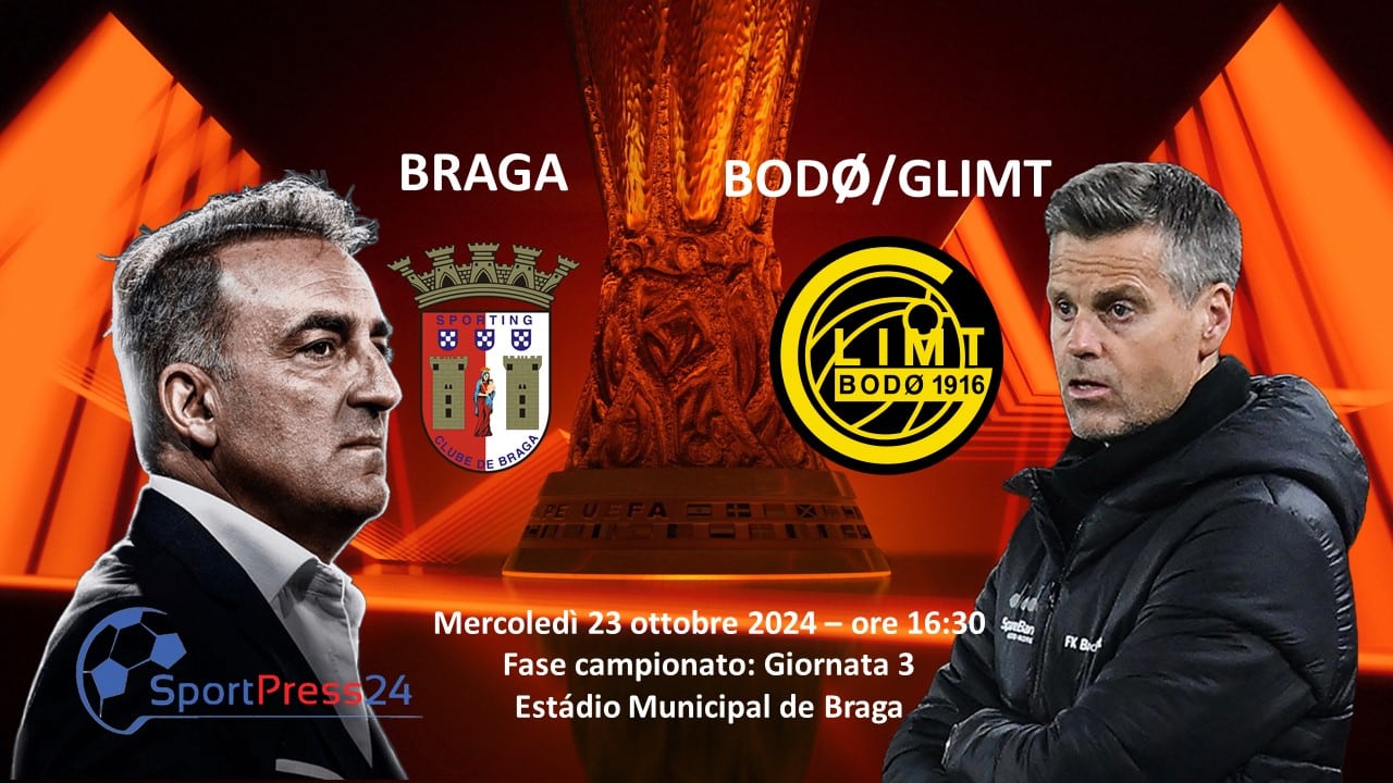 Braga - Bodo Glimt (Immagine di copertina a cura di Valerio Giuseppe Bellinghieri)