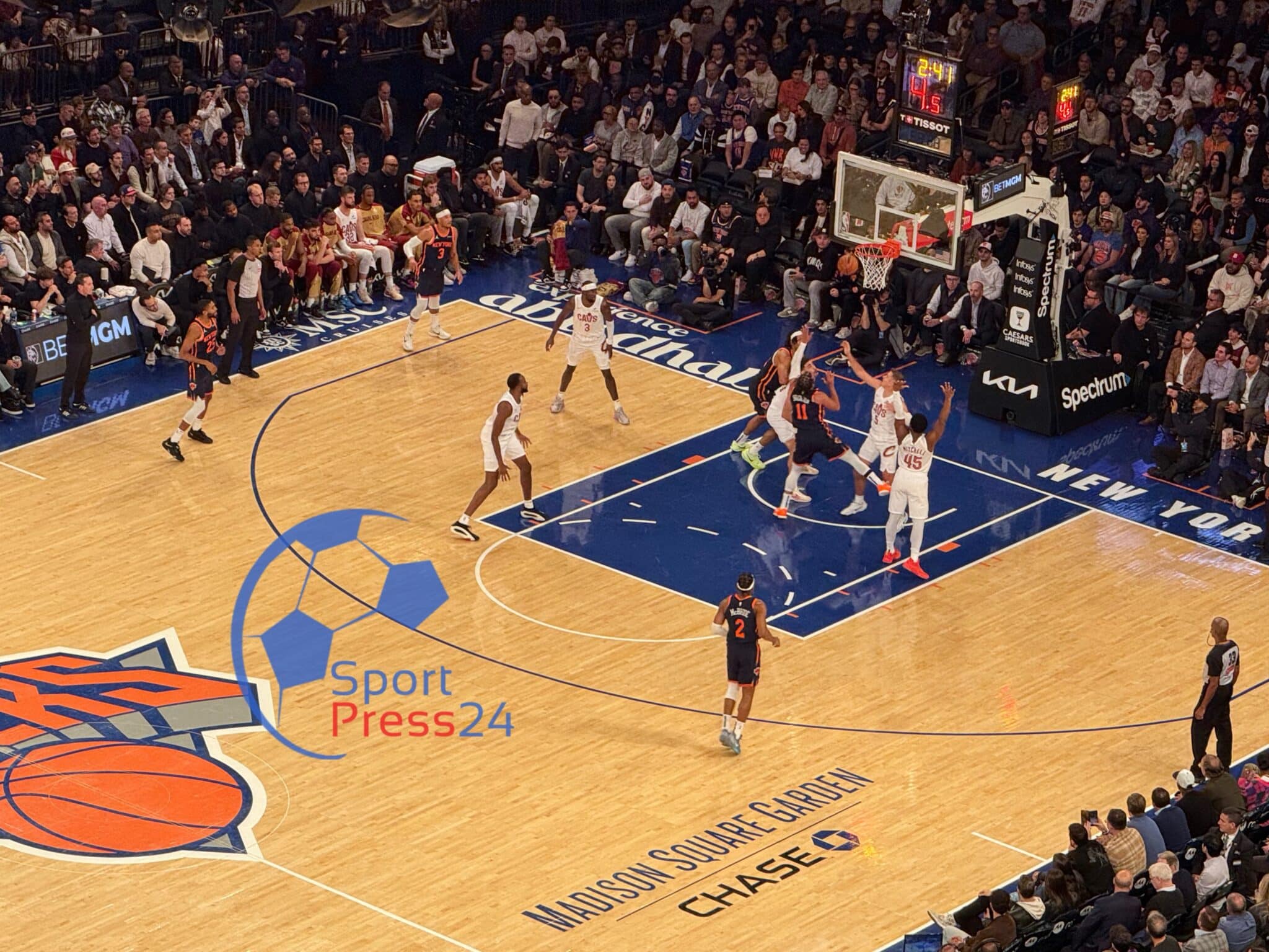 Cleveland Cavaliers New York Knicks