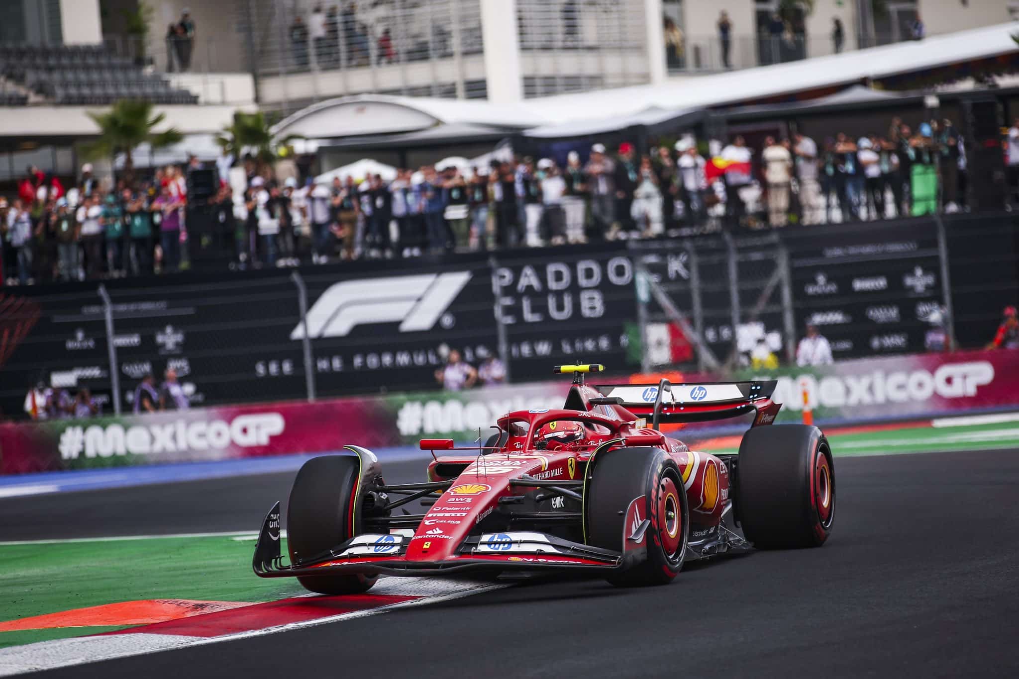 F1, Sainz Messico