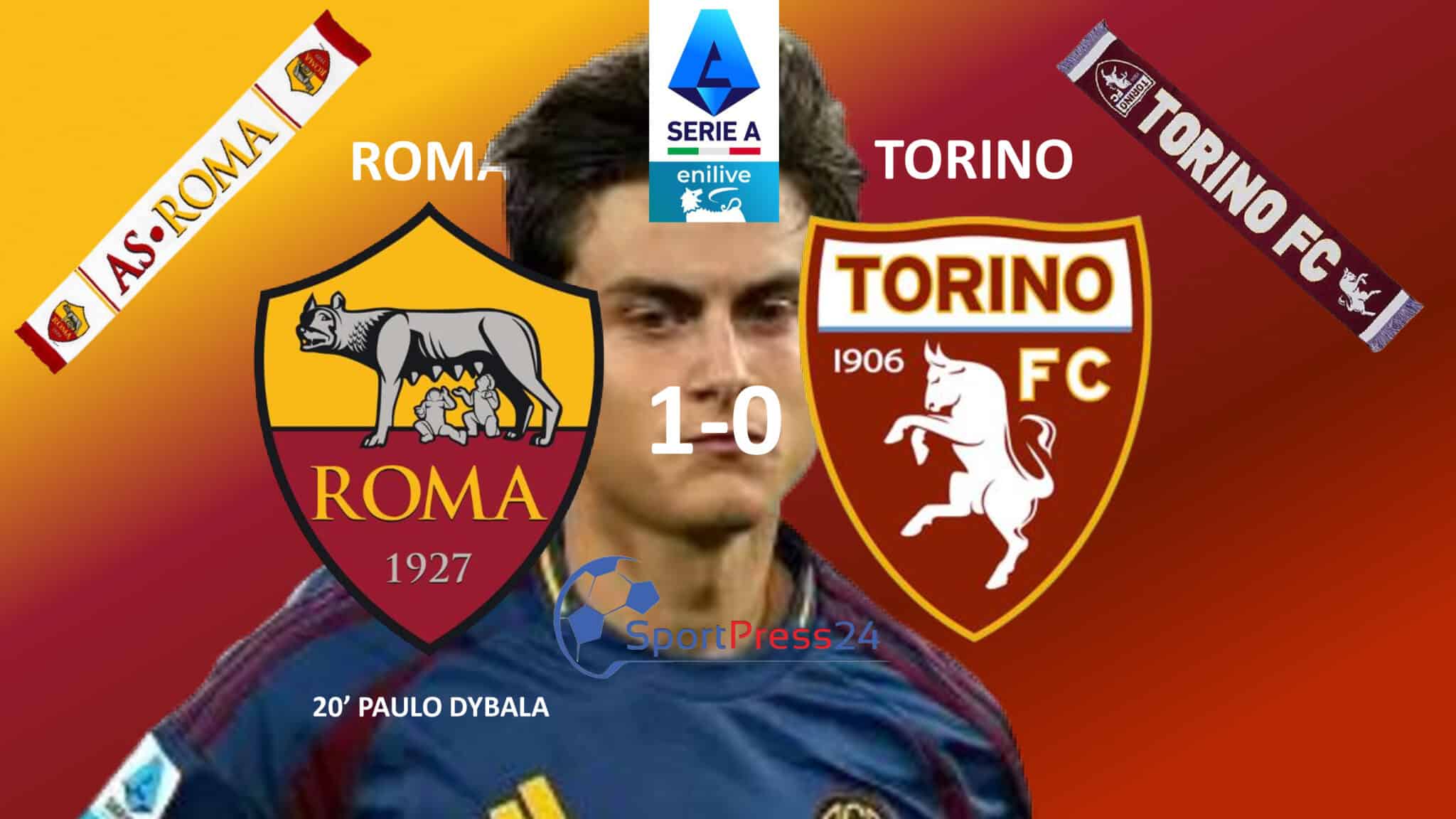 ROMA-TORINO-1-0 (Immagine di copertina a cura di Valerio Giuseppe Bellinghieri)