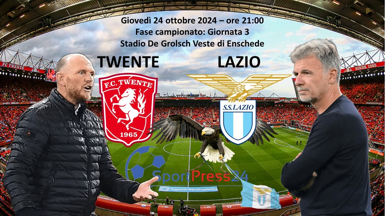 TWENTE - LAZIO con Olimpia (Immagine di copertina a cura di Orazio Bellinghieri)